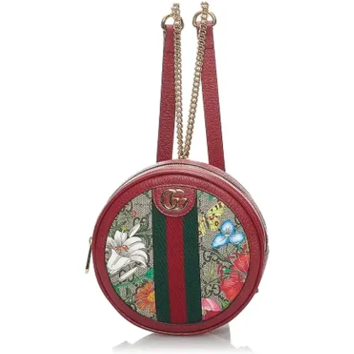 Pre-owned Fabric backpacks , female, Sizes: ONE SIZE - Gucci Vintage - Modalova