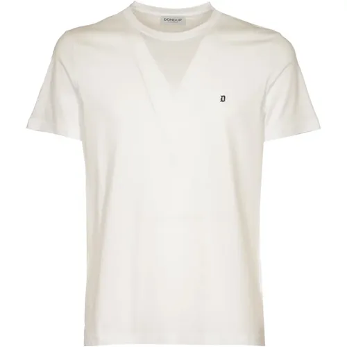 Weiße T-Shirt Kollektion , Herren, Größe: L - Dondup - Modalova
