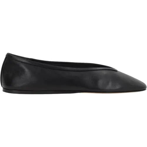 Leather Ballerina Flat Shoes , female, Sizes: 3 UK - Le Monde Beryl - Modalova