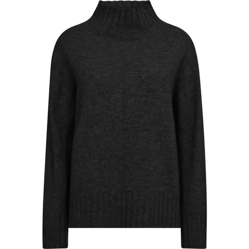 Cashmere Highneck Knit Sweater , female, Sizes: S, M, L - MOS MOSH - Modalova