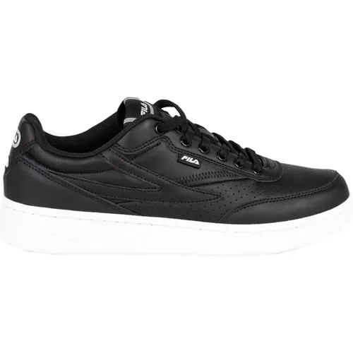 Round Toe Leather Sneakers , male, Sizes: 7 UK, 3 UK, 2 UK, 6 UK, 4 UK - Fila - Modalova