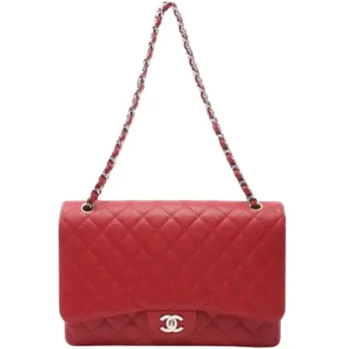 Pre-owned Leather chanel-bags , female, Sizes: ONE SIZE - Chanel Vintage - Modalova