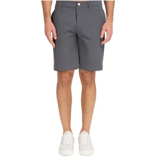 Graue Bermuda-Shorts , Herren, Größe: M - Emporio Armani - Modalova