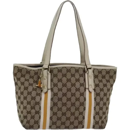 Pre-owned Canvas gucci-bags , female, Sizes: ONE SIZE - Gucci Vintage - Modalova