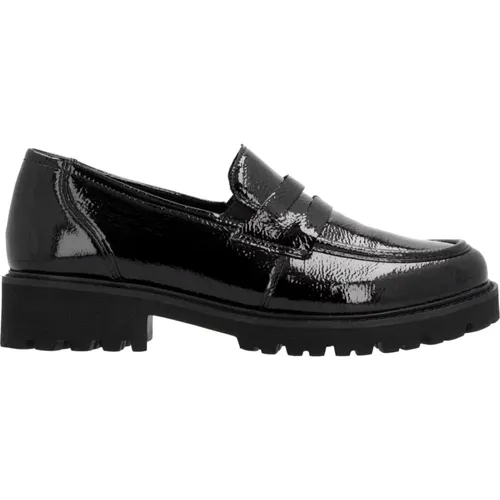 Elegante Schwarze Geschlossene Damenloafer , Damen, Größe: 39 EU - Remonte - Modalova