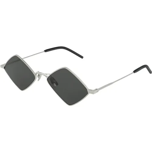 Women's Accessories Sunglasses Grey Ss24 , female, Sizes: 55 MM - Saint Laurent - Modalova