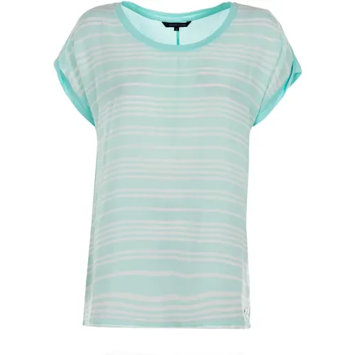 Gestreiftes Damen T-Shirt Top - Tommy Hilfiger - Modalova