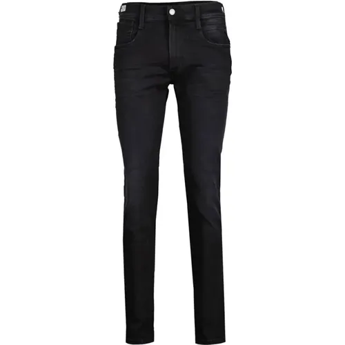 Moderne Slim Fit Jeans , Herren, Größe: W33 L34 - Replay - Modalova