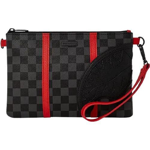 Raceway 3 Unisex Pouch , unisex, Sizes: ONE SIZE - Sprayground - Modalova