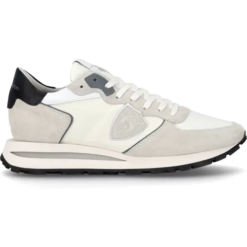 Sportlicher Tropez Haute Sneaker , Herren, Größe: 46 EU - Philippe Model - Modalova