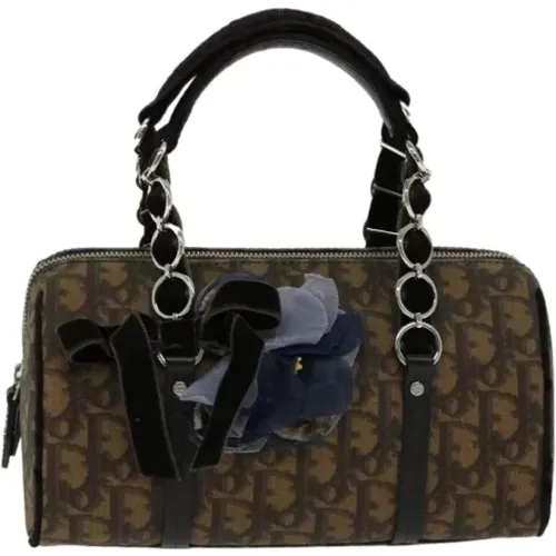 Pre-owned Canvas handbags , female, Sizes: ONE SIZE - Dior Vintage - Modalova