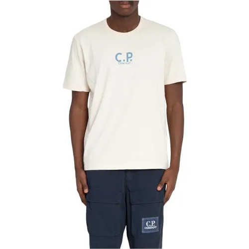 T-Shirts , Herren, Größe: XL - C.P. Company - Modalova