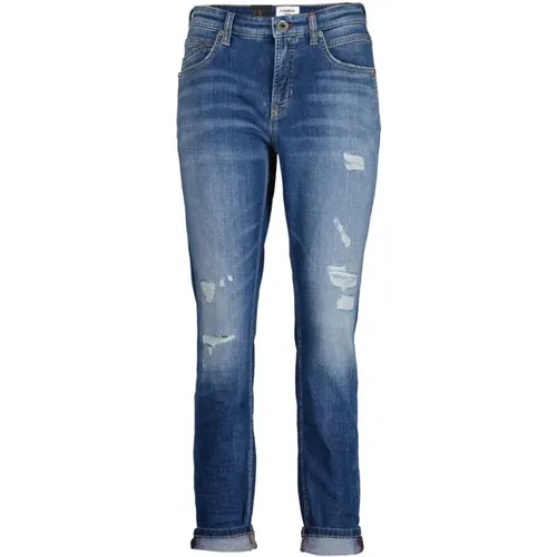 Stilvolle Cropped Jeans , Damen, Größe: S - CAMBIO - Modalova