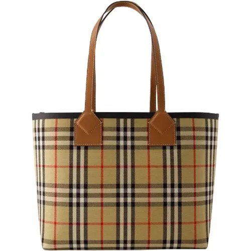 Cotton handbags , female, Sizes: ONE SIZE - Burberry - Modalova