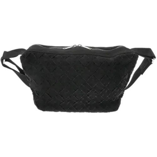 Pre-owned Canvas shoulder-bags , female, Sizes: ONE SIZE - Bottega Veneta Vintage - Modalova