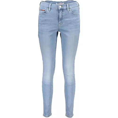 Mid-Rise Skinny Jeans , Damen, Größe: W29 L30 - Tommy Hilfiger - Modalova