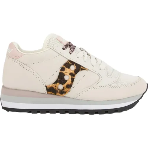 Beige Leder Sneakers Saucony - Saucony - Modalova