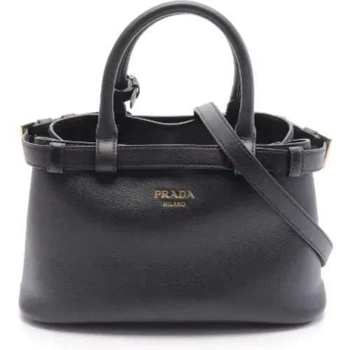 Pre-owned Leather handbags , female, Sizes: ONE SIZE - Prada Vintage - Modalova