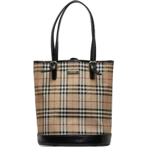 Pre-owned Canvas totes , female, Sizes: ONE SIZE - Burberry Vintage - Modalova