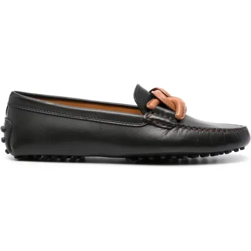 Womens Shoes Loafer Ss24 , female, Sizes: 3 UK, 4 UK, 7 UK, 4 1/2 UK, 5 1/2 UK - TOD'S - Modalova