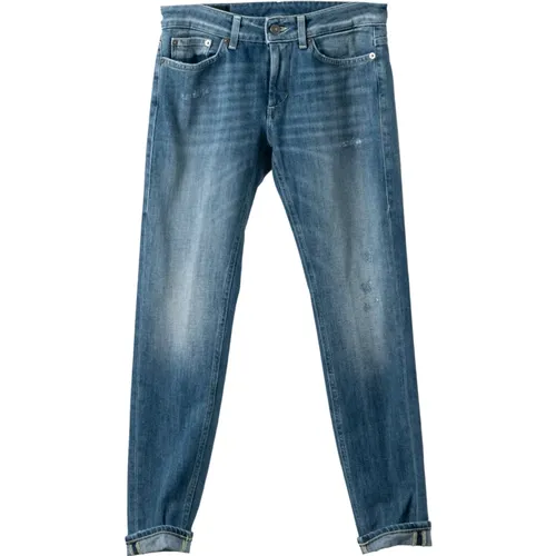 Slim-fit Jeans , male, Sizes: XS, 4XS, S, 2XS, M, 3XS - Dondup - Modalova
