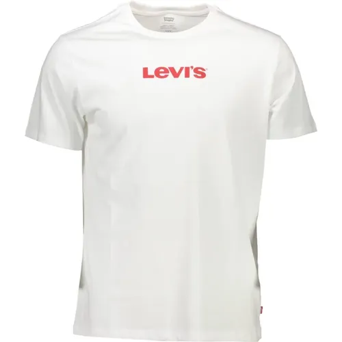 Levi's , Classic Cotton T-Shirt with Round Neck , male, Sizes: 2XL - Levis - Modalova