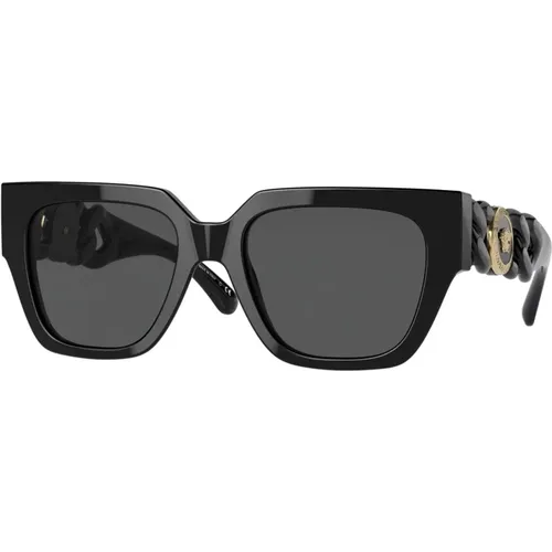 Stylish Sunglasses in Gb Color , female, Sizes: 53 MM - Versace - Modalova