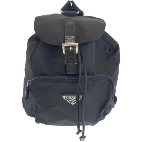 Pre-owned Canvas backpacks , female, Sizes: ONE SIZE - Prada Vintage - Modalova