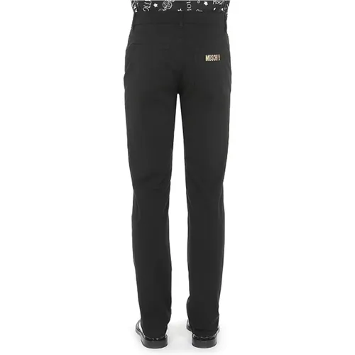 Slim Fit Pants , male, Sizes: XL - Moschino - Modalova