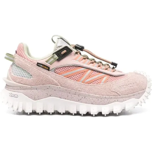 Sneakers Pink , female, Sizes: 7 UK - Moncler - Modalova