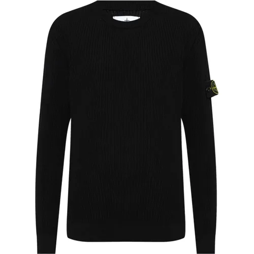 Wollpullover mit Kompassmotiv , Herren, Größe: XL - Stone Island - Modalova