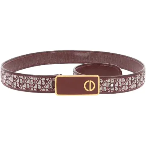 Pre-owned Fabric belts , female, Sizes: ONE SIZE - Dior Vintage - Modalova