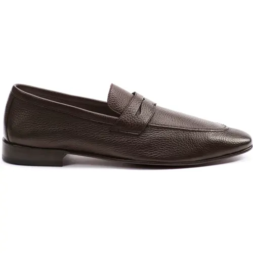 Hirschleder Loafer Leicht Elegant Spitz Zehen - Testoni - Modalova