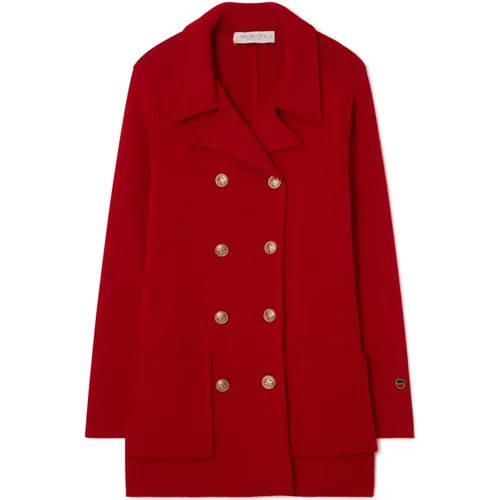 Clic Wool Jacket , female, Sizes: XL, S, M, L, 2XL - Busnel - Modalova