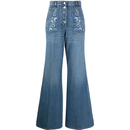 Flared Jeans, Classic Style , female, Sizes: W29 - ETRO - Modalova