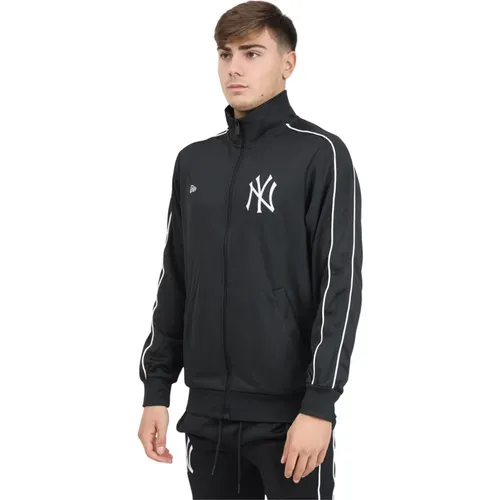 Schwarzer Zip-Sweater New York Yankees MLB - new era - Modalova