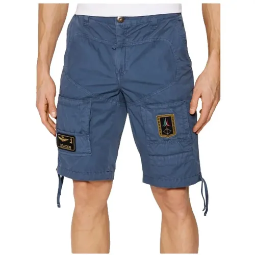 Anti-G Bermuda Shorts , male, Sizes: L, XS - aeronautica militare - Modalova