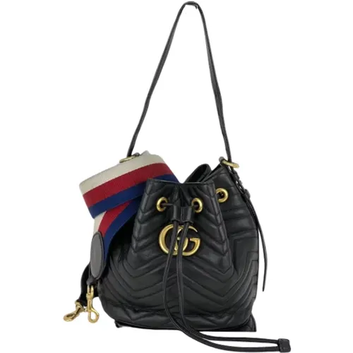 Pre-owned Leather handbags , female, Sizes: ONE SIZE - Gucci Vintage - Modalova