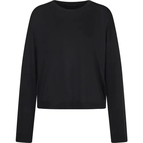 Schwarzes Cesidie 10 Stilvolles Hemd , Damen, Größe: M - drykorn - Modalova
