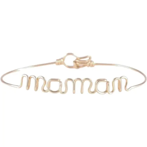 Gold Maman Bracelet , female, Sizes: ONE SIZE - Atelier Paulin - Modalova