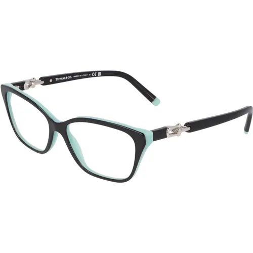 Elegante Cat Eye Brille , unisex, Größe: 55 MM - Tiffany - Modalova