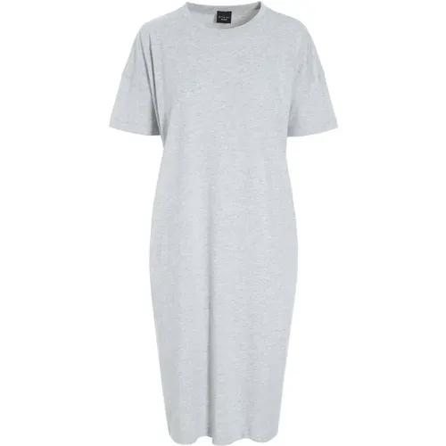 Cotton Dress Light Grey Melange , female, Sizes: XS, L, M, 2XL, XL, S - Bitte Kai Rand - Modalova