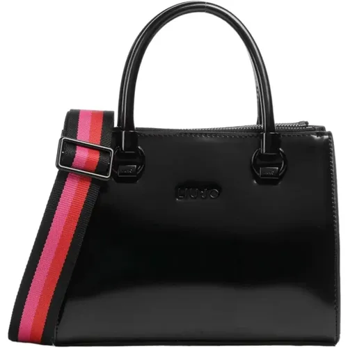 Glänzende Kunstledertasche , Damen, Größe: ONE Size - Liu Jo - Modalova