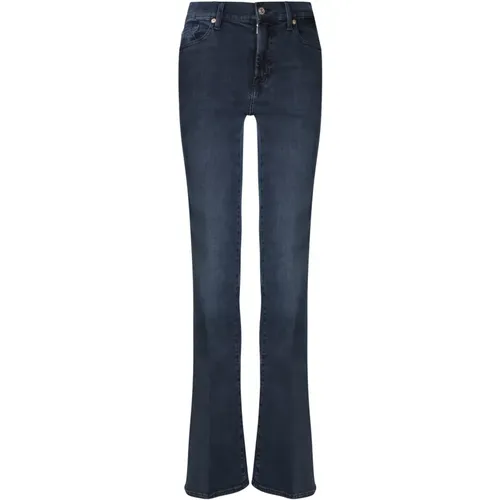 Blaue Jeans Heben Sie Ihren Stil , Damen, Größe: W29 - 7 For All Mankind - Modalova