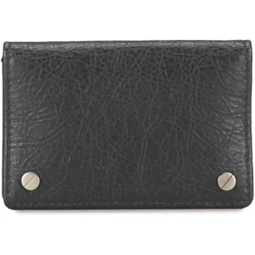 Pre-owned Leather wallets , female, Sizes: ONE SIZE - Balenciaga Vintage - Modalova