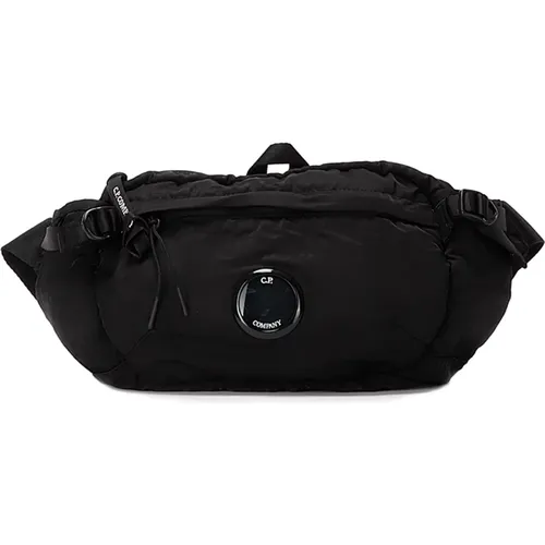 Nylon Logo Bum Bag , male, Sizes: ONE SIZE - C.P. Company - Modalova