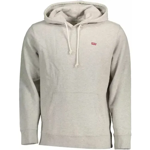 Grauer Kapuzenpullover fr Mnner Levi's - Levis - Modalova