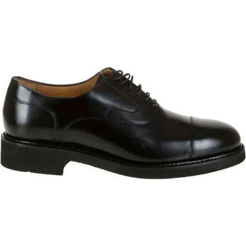 Schwarze Leder Oxford Schuhe - Berwick - Modalova