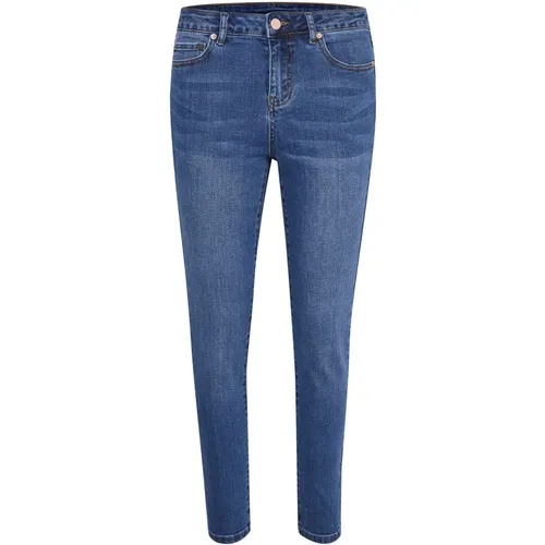 Skinny Jeans , female, Sizes: M, S, XS, XL, 3XL - Kaffe - Modalova