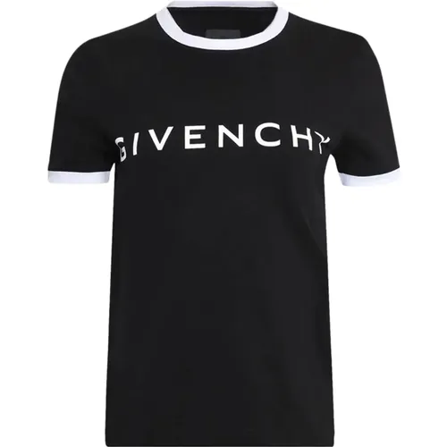 Classic T-Shirt , female, Sizes: L - Givenchy - Modalova